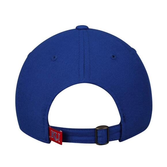'Top of the World KU Jayhawks Royal Blue Adjustable Baseball Cap - Picture 4 of 4